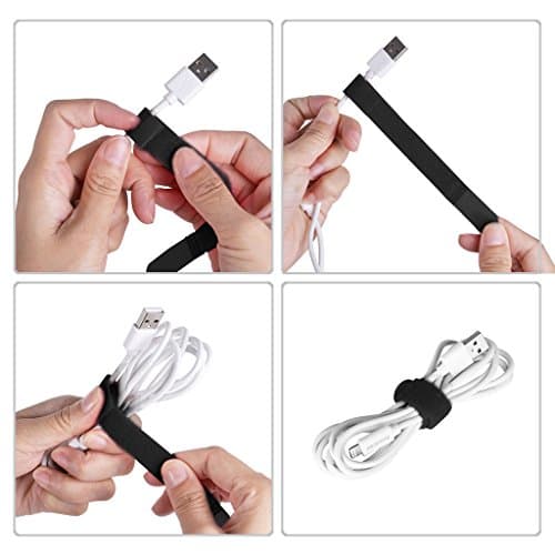 Avantree Pack of 20 Reusable Cord Organizer Keeper Holder — view 6