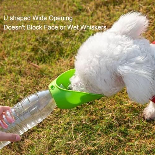 Dog Water Bottle, Foldable Puppy Drinking Container, Travel Pet Hydration — view 4