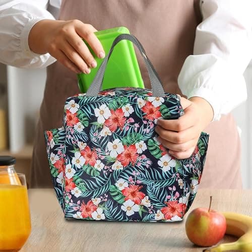 Lunch Bag Reusable Large Capacity Insulated Food Lunch Containers — view 3