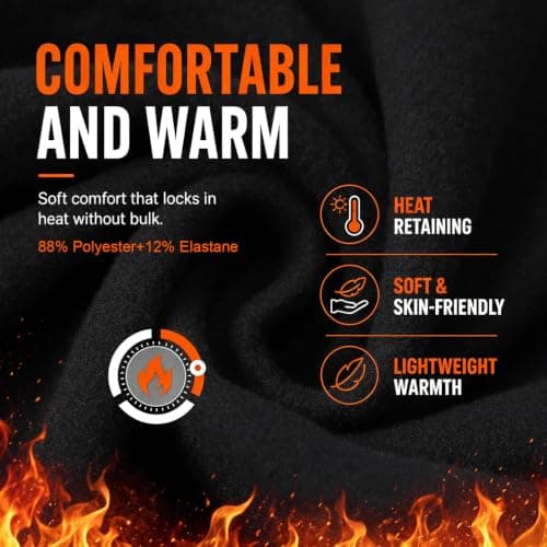 BBXWANG 2 Pack Thermal Leggings Women Fleece Lined Stretchy Tights — view 5
