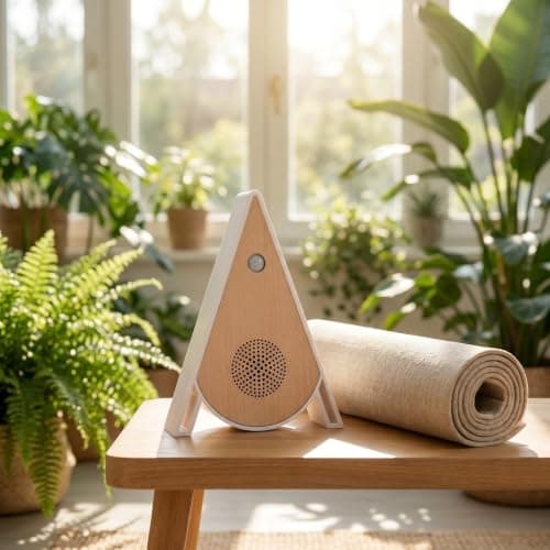 Bird Noise Maker Motion Activated Portable Wooden Speaker for Home — view 6