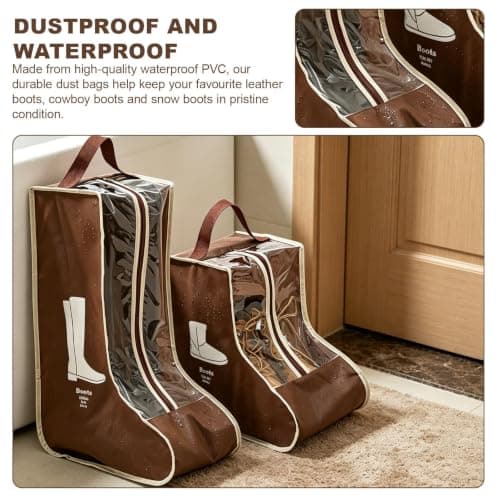 2 Set Boot Storage Bag for Travel and Daily Use — view 5