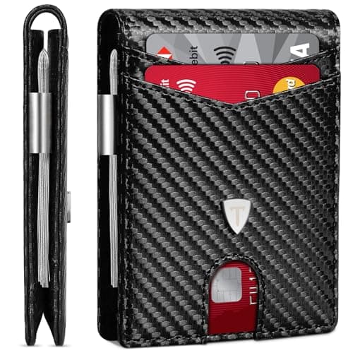 TEEHON Mens Wallets - Slim Wallets for Men UK with RFID Blocking & Gift Box
