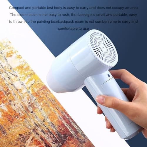 QUXVUIS Quiet Cordless Hair Dryer Rechargeable and Portable ABS Cordless Hair Dryer Rechargeable USB Portable 12v Car Hair Dryer, A, USB Charging — view 5