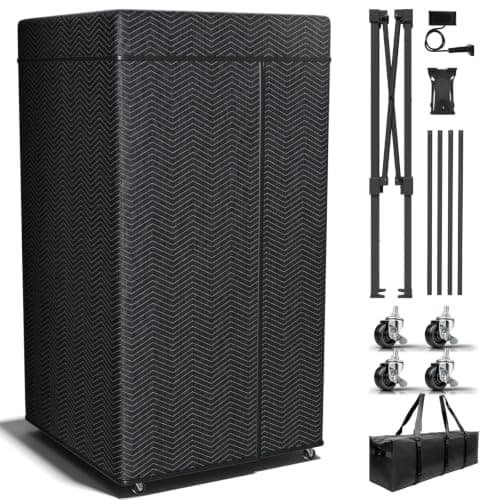 RDCMKL Portable Vocal Booth for Home Studio, Foldable Recording Booth