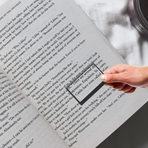 Credit Card Magnifying Glass Reading Magnifier, Pocket Magnifier — view 4