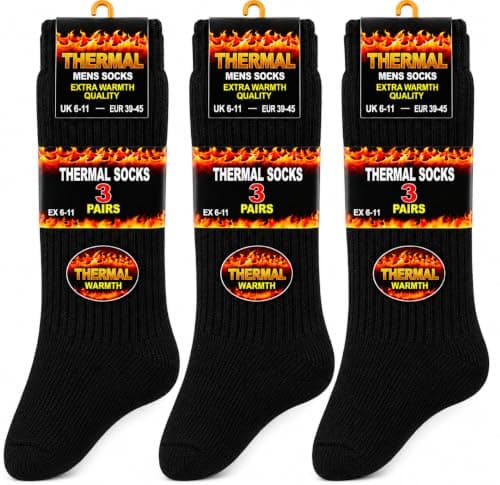 ZANGOC Thermal Socks 3Pack Extra Warm Thick Sock For Men & Women