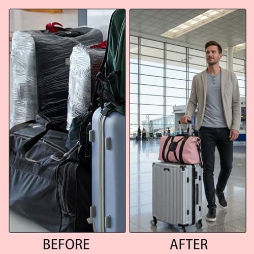 3 Pcs Luggage Connector Straps for Suitcases, Adjustable Luggage Straps for Travel, Can Hold Multiple Bags for a Seamless Travel Experience — view 6