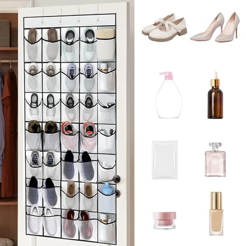 GAOHAN 35 Large Pockets Over Door Shoe Storage Organiser Wardrobe Shoe Rack — view 6