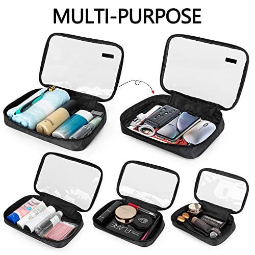 Damero 4Pcs Clear Travel Toiletry Bag — view 5