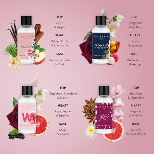Ted Baker Mini Perfume Gift Set For Her, Travel Friendly, 4x 15ml — view 6