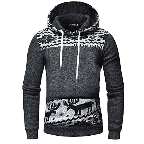 CEWIFO Men Sweatshirt Set Honeymoon Dark Gray — view 2