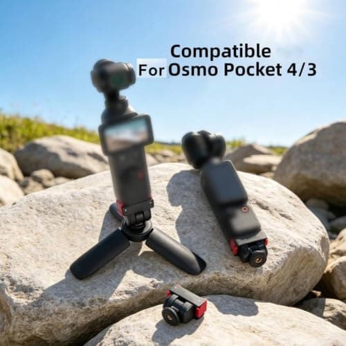 Tidgel Lightweight 12x8cm Tripod for Osmo Pocket 4 Travel — view 2