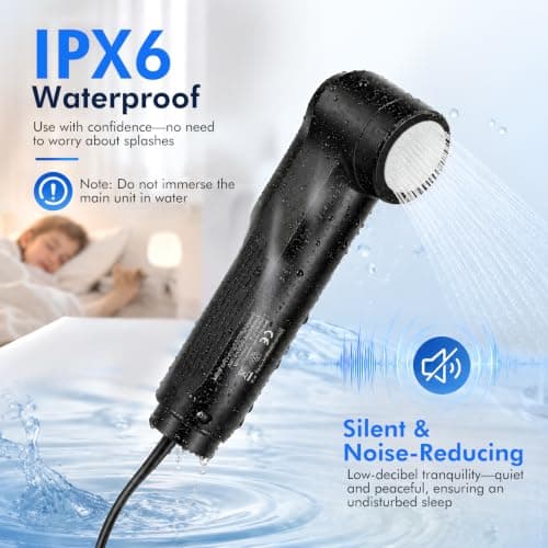Portable Bidet Sprayer for Toilet, Electric Handheld Travel Muslim Shower — view 6