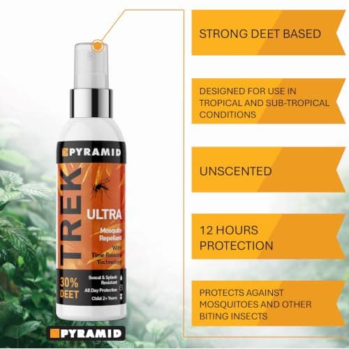 Pyramid Trek Ultra Mosquito & Insect Repellent 30% DEET 12 Hrs Protection — view 2