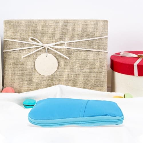 Ciieeo Travel Wallet Women Canvas Passport Holder Document Organizer with Enough Capacity for Pockets and Cash Pockets, Practical Stylish Travel Bag Suitable for Holiday and Christmas — view 6
