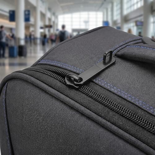 5pcs Nylon Double Layer Luggage Zipper Pulls with Lock Hole for Travel — view 6