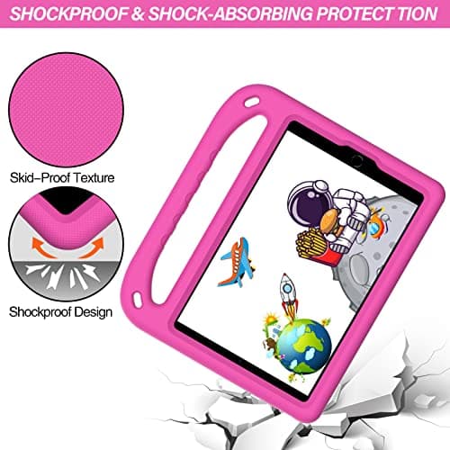 GOZOPO Kids Case for iPad mini 4th/5th Generation 7.9", rose — view 4