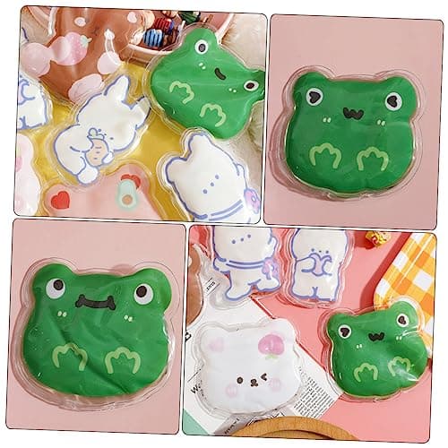 Toddmomy 4pcs Portable Cartoon Reusable Hand Warmer Fast Self-heating Small Outdoor Pocket Hand Warmers for Travel and Daily Use — view 6