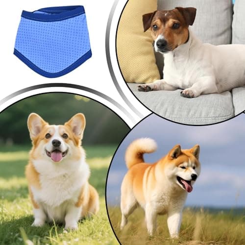 Cooling Dog Collar Puppy Cooling Scarf — view 5