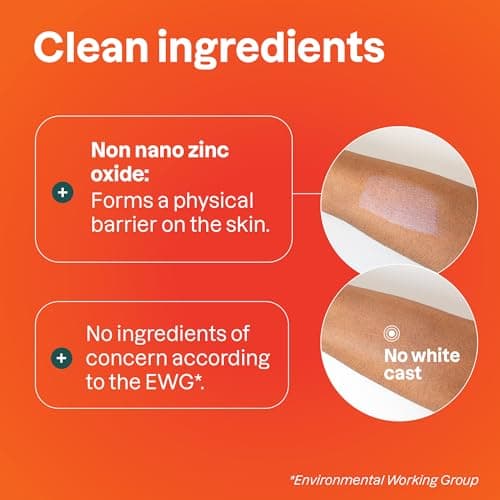 ATTITUDE Mineral Sunscreen Stick with Zinc Oxide, SPF 30, EWG Verified, Plastic-Free, Broad Spectrum UVA/UVB Protection, Dermatologically Tested, Vegan, Orange Blossom, 60 g — view 3