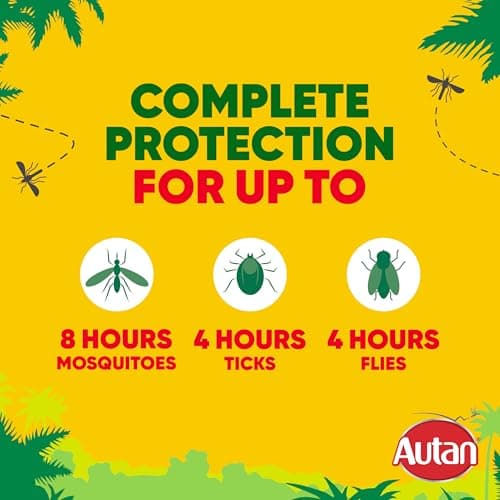 Autan Mosquito & Insect Repellent Spray 100ml – DEET Free Formula – Up to 8 Hours Protection – Travel Essential – Suitable for Kids — view 5