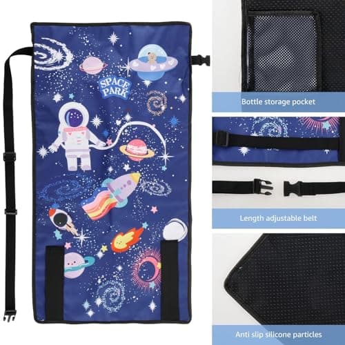 Toddler Airplane Bed, Toddler Airplane Seat Extender Aeroplane Bed For Toddler Baby,Airplane Travel ES-S-entials For Kids Rest Legs, Portable Airplane Foot Hammock For Kids Toddler Plane Travel — view 6