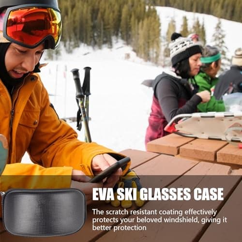Snow Goggles Case Hard Anti-Scratch Large Capacity Portable — view 3