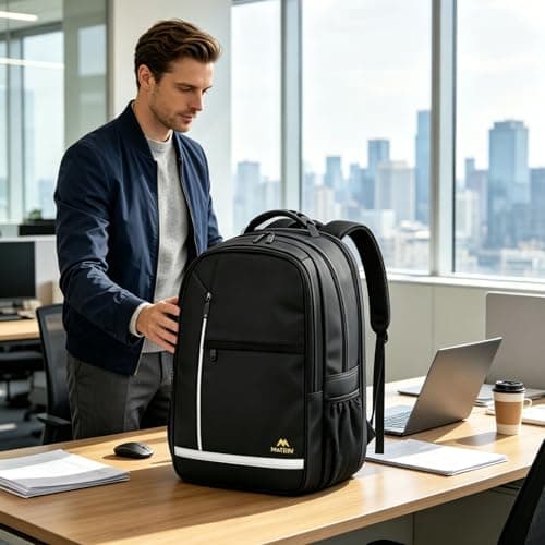 MATEIN 55L Extra Large Backpack for Men, Laptop Rucksack for Men Work — view 4