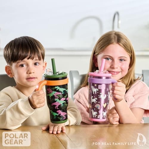 Polar Gear 520ml Travel Insulated Tumbler with Straw and Lid - Spill-Proof — view 3