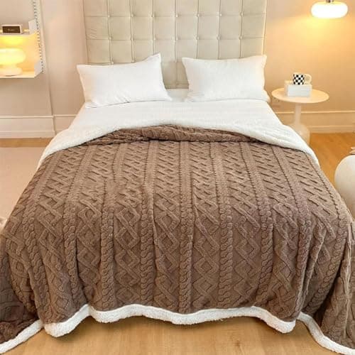 Fuzzy Throw Blanket Fleece Throw Microfiber Blanket Winter Soft Thick Fuzzy — view 3