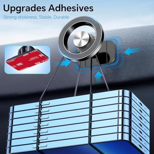 Coolpow for Magsafe Car Mount Magnetic Phone Holder for Cars【Strong Magnet】 — view 6