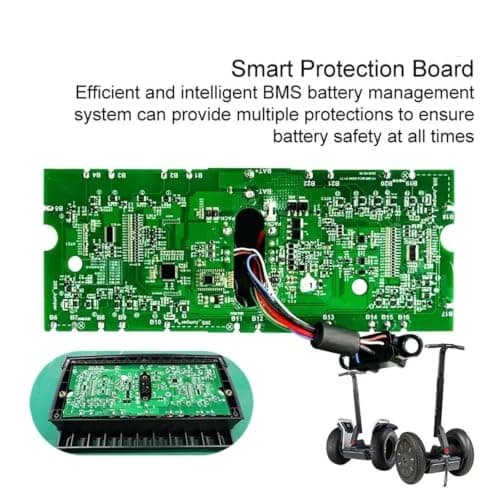 Udawfmk 2 rechargeable batteries, smart battery pack, expandable capacity, compatible with Segway, X2, I2, X2se, and I2se self-balancing scooters — view 3