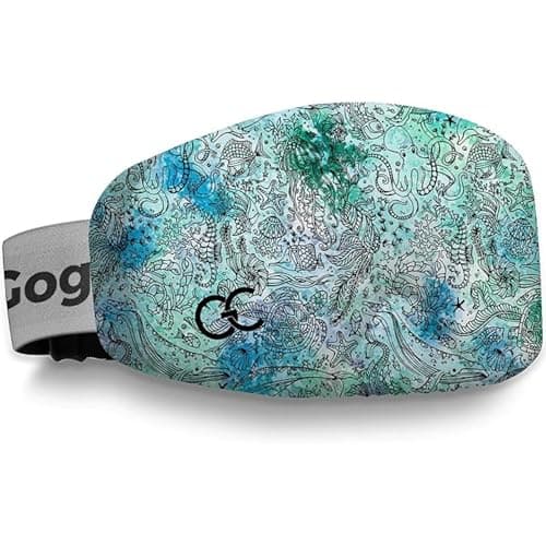 GogglesCover Ski Goggles Protective Cover, Ocean Creatures Design