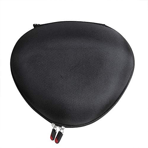 Hermitshell Hard Travel Case for DOQAUS Bluetooth Headphones Over Ear(Only case) (Black+Inner red) — view 5