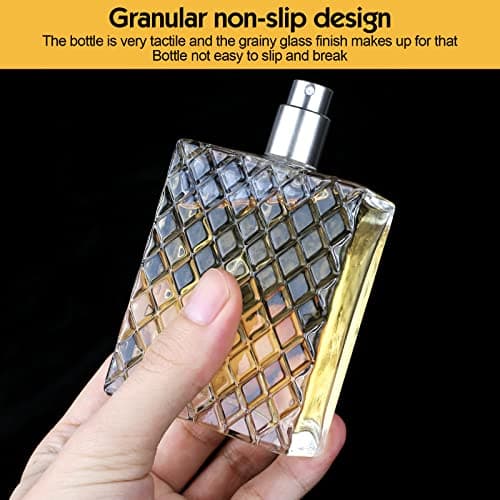 Ysimple 100ml Refillable Perfume Atomiser, Clear Glass Travel Spray Bottle — view 4
