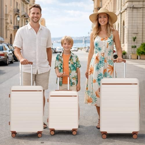 Kono 28 Inch Large Suitcase, Lightweight ABS+PC Luggage with 4 Wheels — view 2