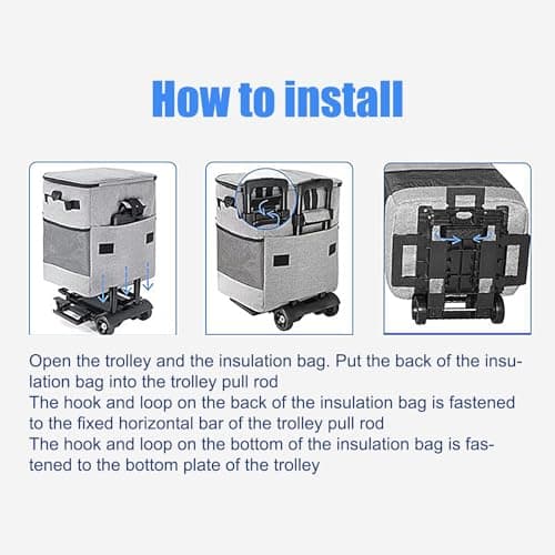 Coolers With Wheels And Handles Portable Leakproof Insulated Waterproof — view 4