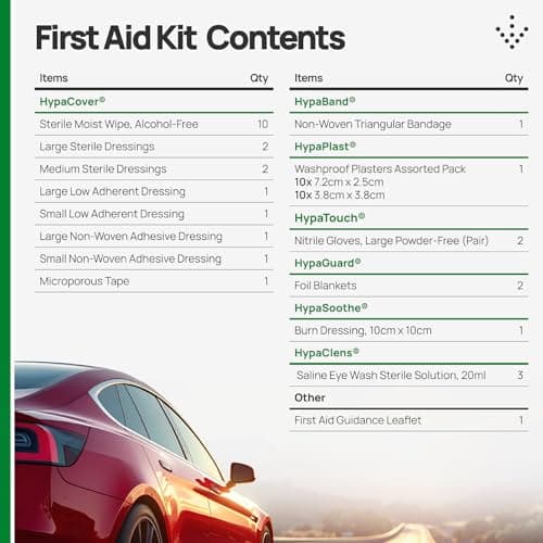 Safety First Aid Car & Travel First Aid Kit — view 6