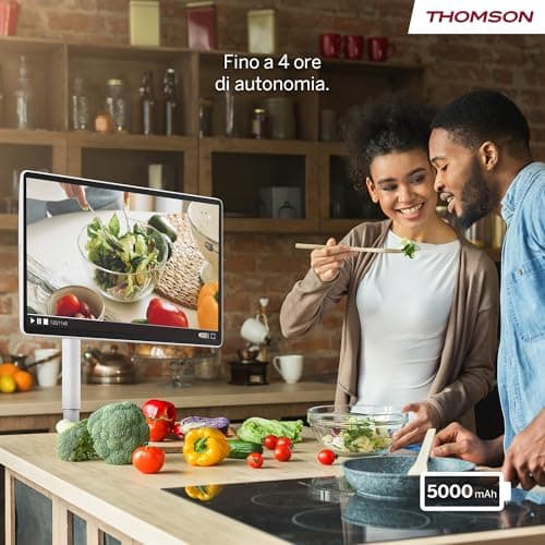 Thomson Go Plus Pro 27 Inch (69 cm) FHD Smart Touch Display, Android, Voice control, Hotspot, 5MP Camera, Subwoofer, WiFi 6, Bluetooth, 4 Hours Battery, Portable Stand - 27FE7M45 — view 6