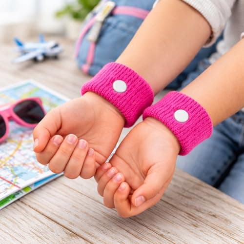 Safe and Sound Travel Sickness Bands for Ages 2+. Colour Received Will Vary. 2 Per Pack — view 4