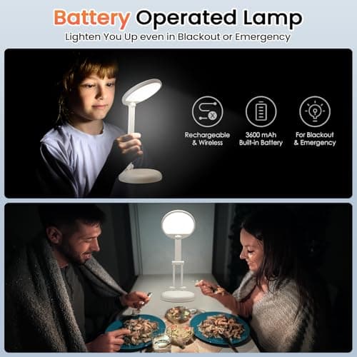 One Fire Rechargeable lamp, Portable Light, Reading Light,Long Battery Life — view 6