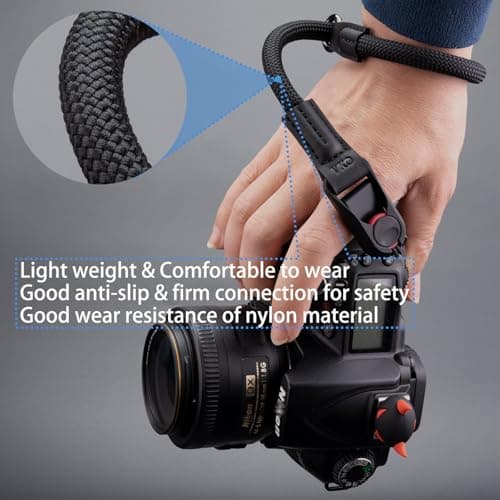 VKO Camera Wrist Strap Quick Release Hand Strap for Street Photographers — view 3