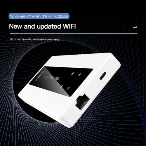 MENDUNER Ultra Portable WiFi 150Mbps Travel Router, with RJ45 WAN LAN Port, 15 Days Standby Time, Easy Public WiFi Sharing, RV Hotel Travel Approved. — view 3
