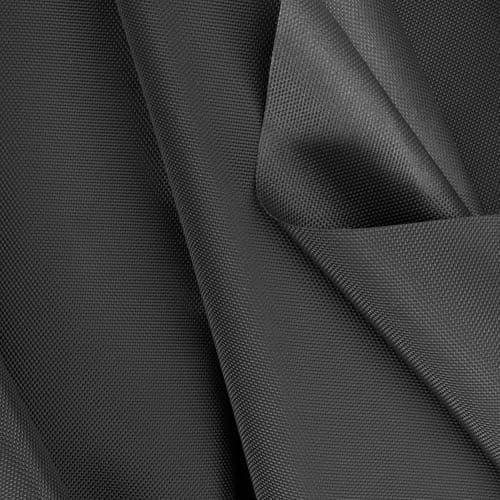 Chase Harper USA – 1680 Denier Ballistic Nylon Fabric Pre-Cut – Durable Water Repellent and Polyurethane Treatment – 60” Width x 1 Yard Length – Black