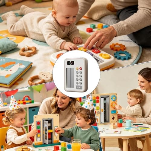 Elevator Panel Toy With Sound And Light Educational Toy — view 5