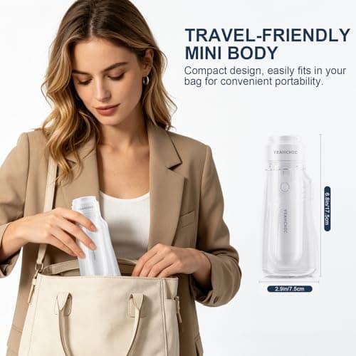 400ml Portable Electric Travel Bidet, USB-C IPX7 Personal Care — view 2