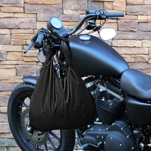 JINGLING Motorcycle Helmet Bag, Waterproof Carry Bag, Portable Helmet Bag with Combination Lock for Outdoor, Motorcycle, Scooter, Adventure & Travel — view 2