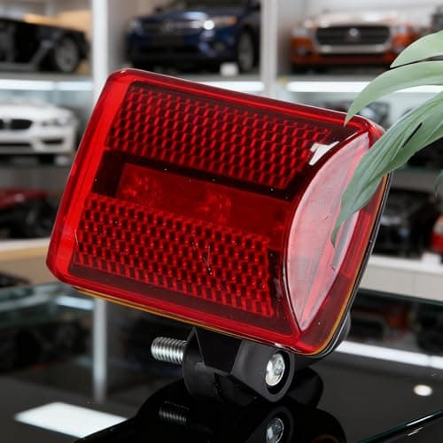 Bike Tail Light - Quick-Release LED for Night Riding | Battery-Powered Flashing with Safety Design, Dirt Biking Scooter Stroller Accessory, Kids Adults Men Women Cycling Gear for Outdoor Travel — view 3