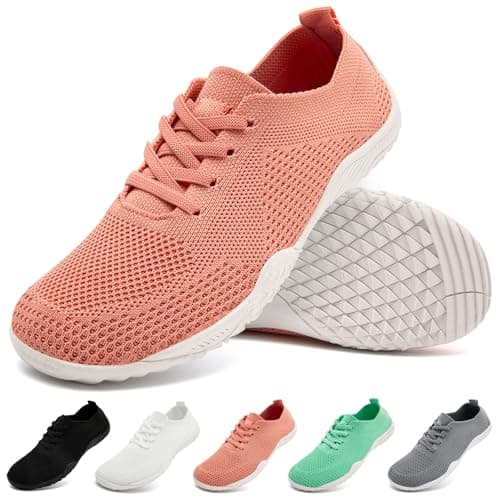 Barefoot Shoes Womens Slip On Trainers Gym Yoga Shoes Women Pink Size 7